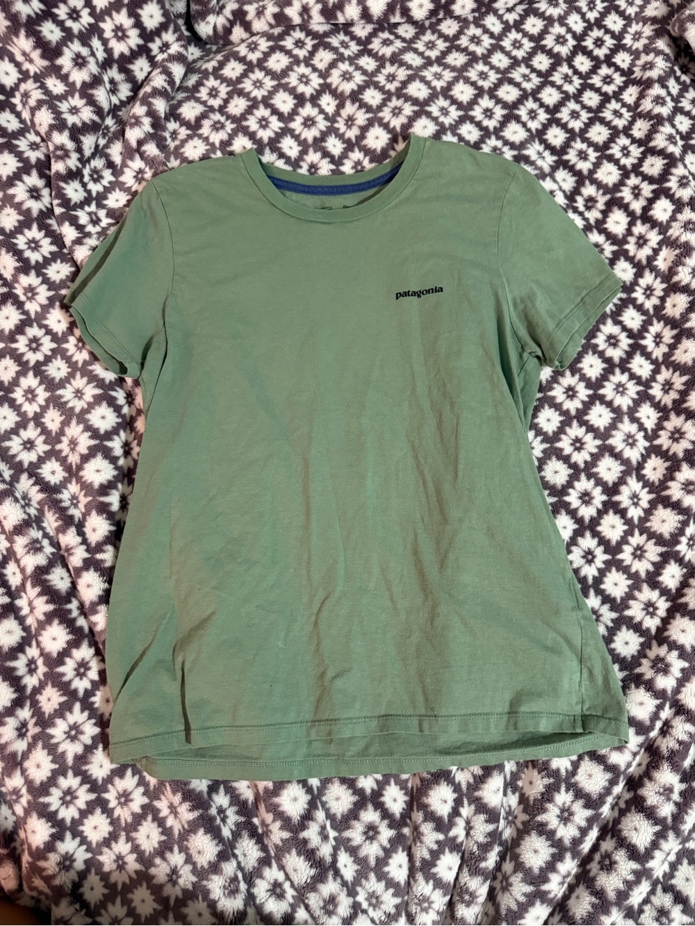 Patagonia Womens Short-Sleeve Tee — Olive Green
